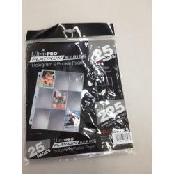 Ultra Pro Platinum Series Hologram 9 Pocket Pages 25 Pages