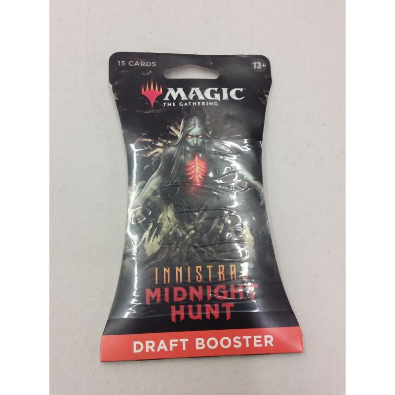 Magic the Gathering (MTG) - innistrad Midnight Hunt - 3x Booster Pack - Draft Booster