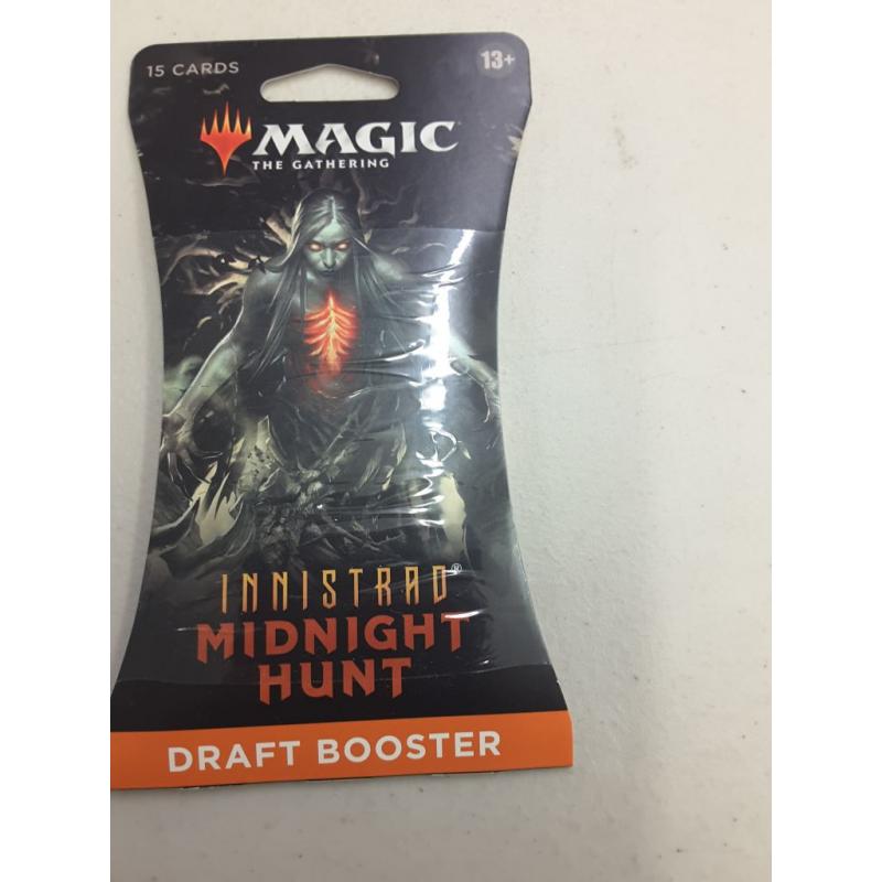 Magic the Gathering (MTG) - Innistrad Midnight Hunt - 3x Booster Pack - Draft Booster