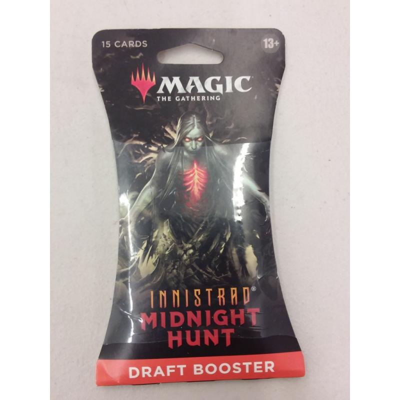 Magic the Gathering (MTG) - innistrad Midnight Hunt - 3x Booster Pack - Draft Booster