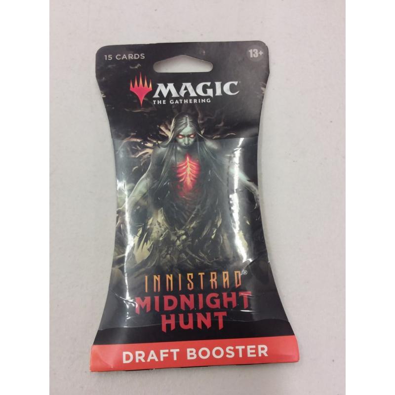 Magic the Gathering (MTG) - innistrad Midnight Hunt - 3x Booster Pack - Draft Booster