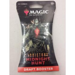 Magic the Gathering (MTG) - innistrad Midnight Hunt - 3x Booster Pack - Draft Booster