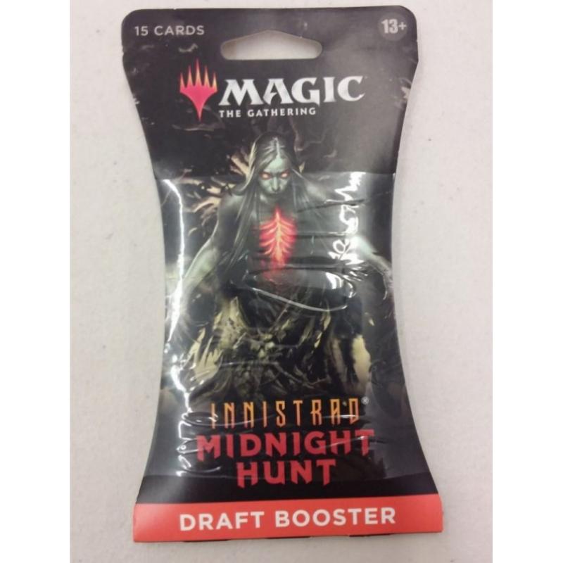 Magic the Gathering (MTG) - innistrad Midnight Hunt - 3x Booster Pack - Draft Booster