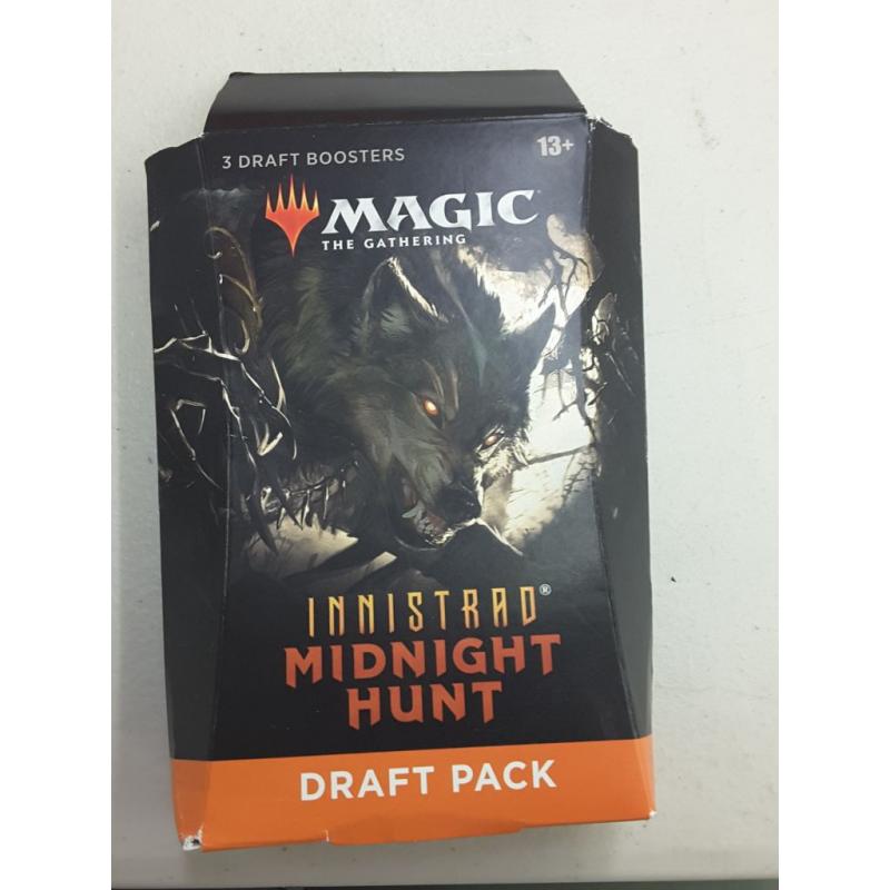Magic The Gathering: Innistrad Midnight Hunt 3 Booster Draft Pack