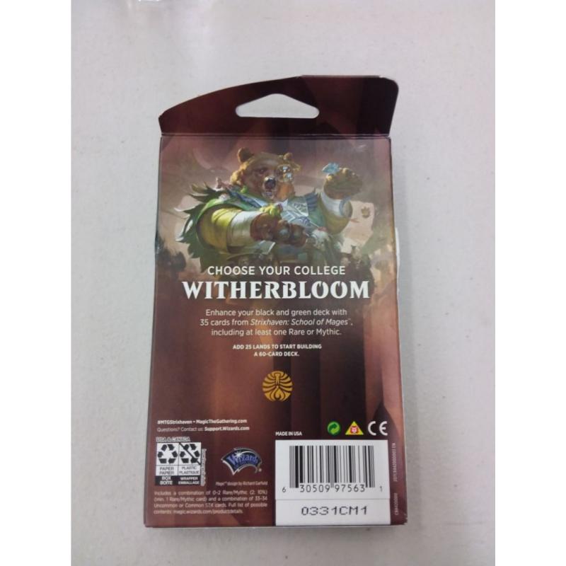 MtG Strixhaven: School of Mages Witherbloom Theme Booster [35 Cards]
