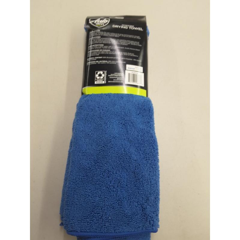 Auto Drive 6-SQ FT MICROFIBER DRYING TOWEL 27.5 x 31.5 70cm x 80cm CAR WASH