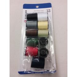 Singer 12 Count Hand Sewing Thread - Polyester