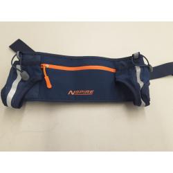Nspire by Nathan Running Belt Fanny Pack Blue & Orange