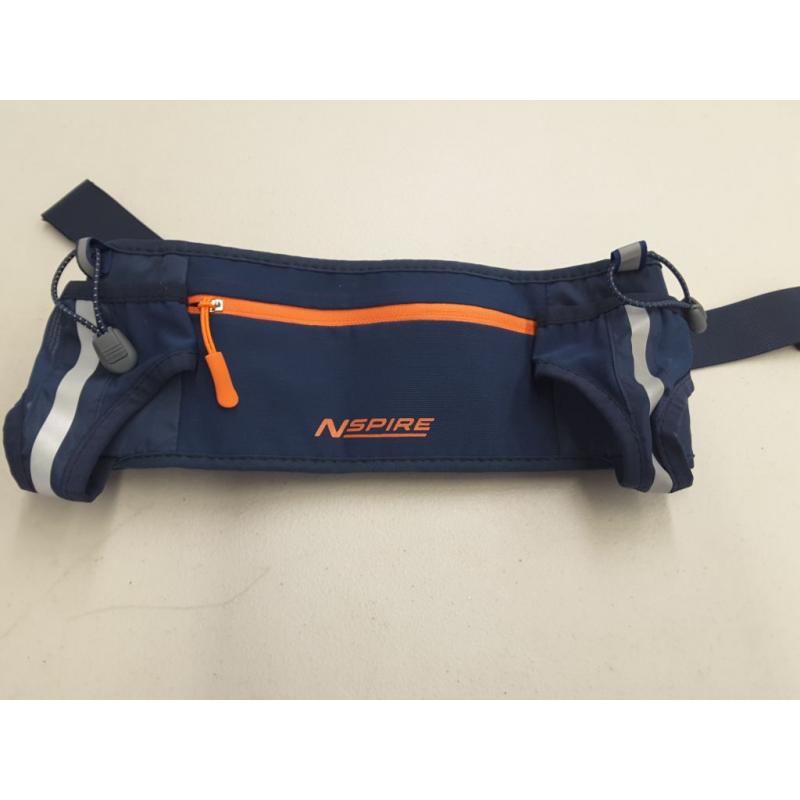Nspire by Nathan Running Belt Fanny Pack Blue & Orange