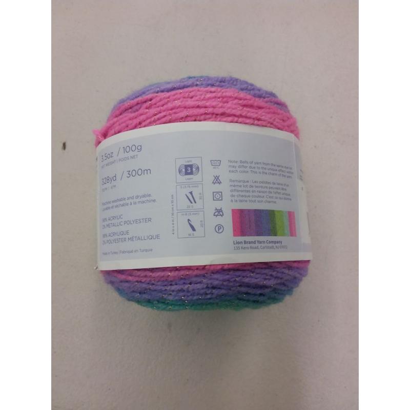 Lion Brand Mandala Sparkle Yarn-Draco