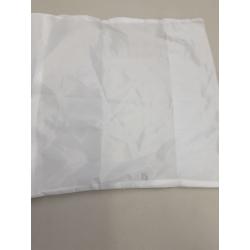 Mainstays Delicates White Polyester Mesh Bag with Zipper Closure, Size: 15 x 18