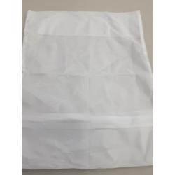 Mainstays Delicates White Polyester Mesh Bag with Zipper Closure, Size: 15 x 18