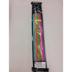 25 Count Glow Necklaces, 5 Colors