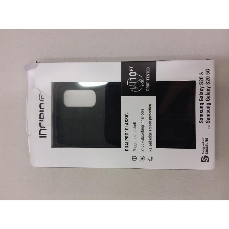 Incipio DualPro Case for Samsung Galaxy S20 & Galaxy S20 5G - Black