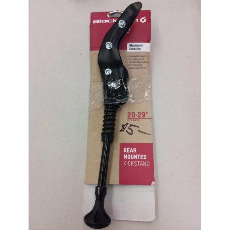 Blackburn Black Rear Mounted Kickstand with maximum stability