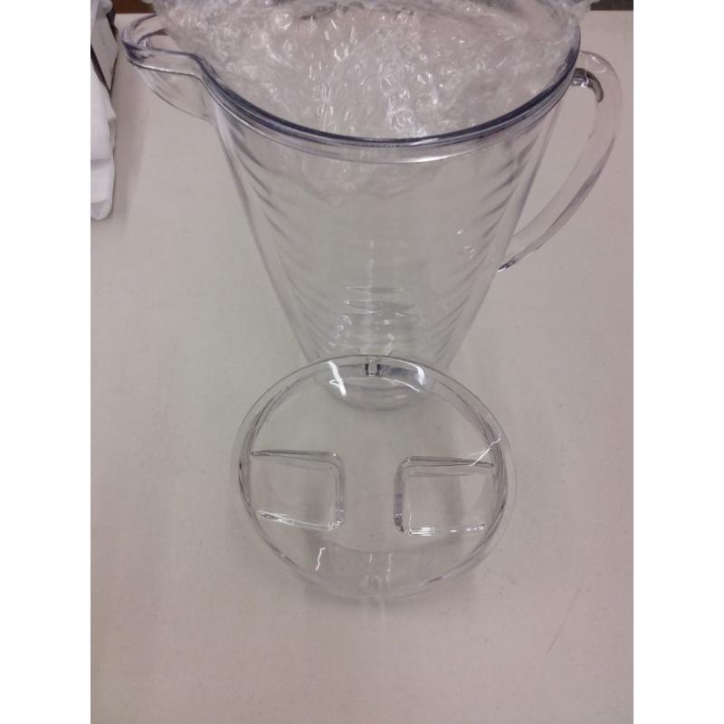 Mainstays 2.5 Quart Double Wall Clear Pitcher