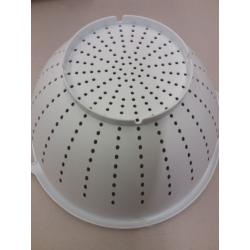 Mainstays 5-Quart White Colander, Polypropylene