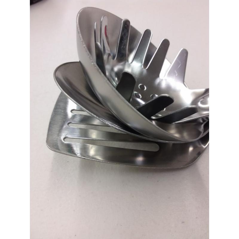 4 Count Stainless Steel Large Utensils