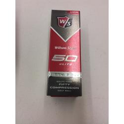 Wilson Staff Fifty Elite Compression 3 count Golf Balls