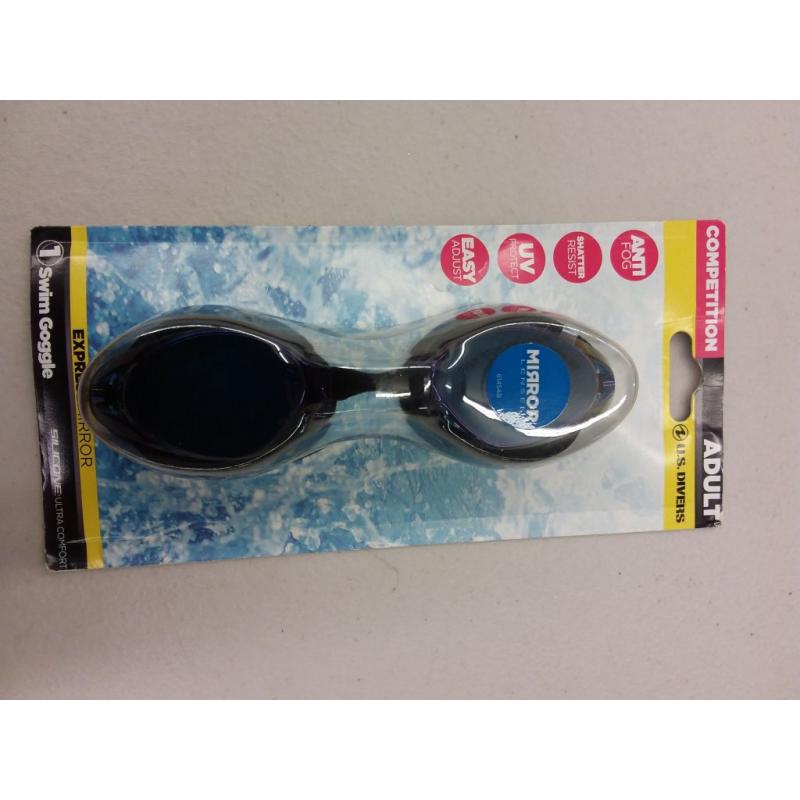 US Divers Express Mirror Competition Swim Goggle Adults