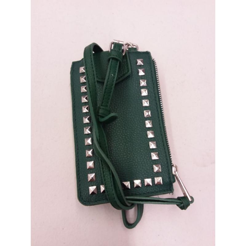 Guang Tong Emerald Green Wallet with Adjustable Straps