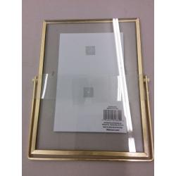 MainStays 4×6 Standing Picture Frame with Gold Finish