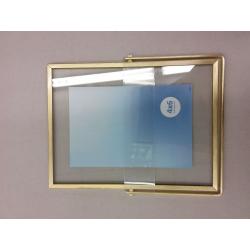 MainStays 4×6 Standing Picture Frame with Gold Finish