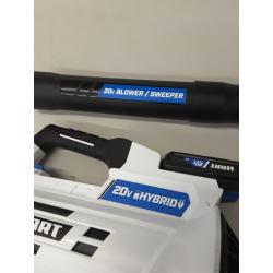 HART 20-Volt Cordless Hybrid Blower Kit (1) 2.0Ah Lithium-Ion Battery