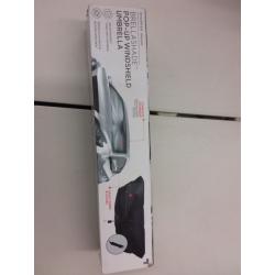 Windshield Umbrella by Sharper Image - Blocks UV Rays, Keeps Cars Cooler & Protects Car Interior