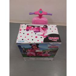 Disney Minnie Mouse Happy Helpers Scooter with Sidecar Ride-On Toy by Kid Trax