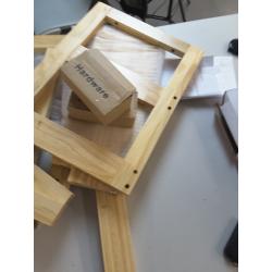 Popin Lover Kitchen Step Stool for Kids and Toddlers with Safety Rail, Kids Step Stool Standing Tower Learning Stool for Bathroom& Kitchen