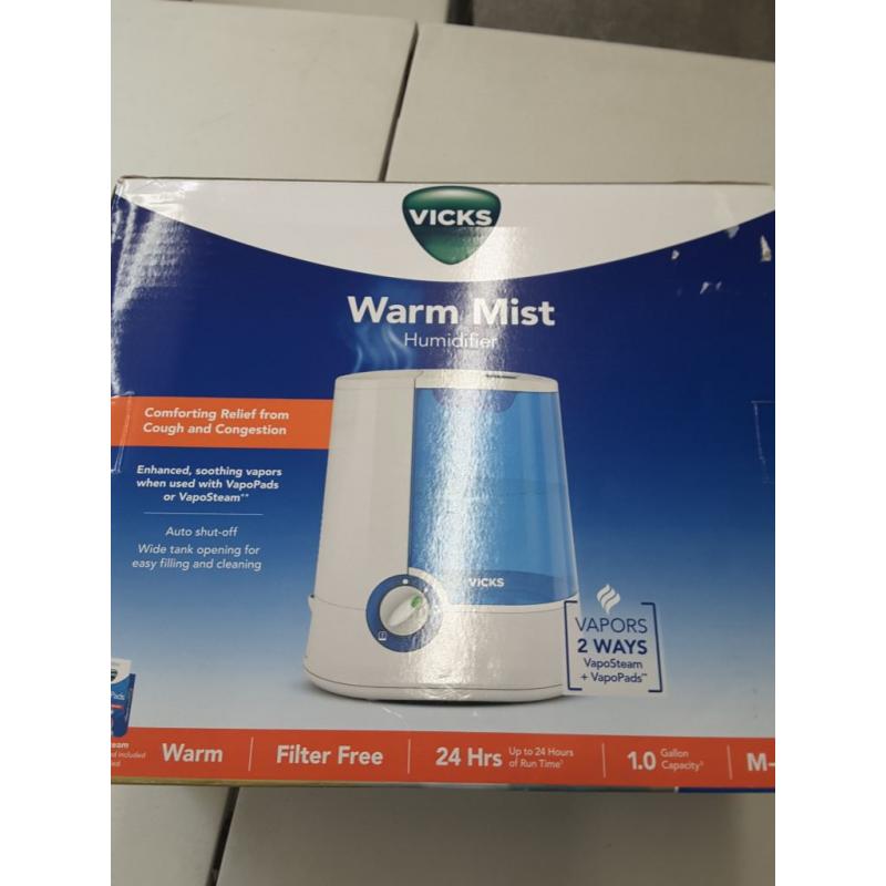 Vicks Warm Moisture Humidifier, V750D1