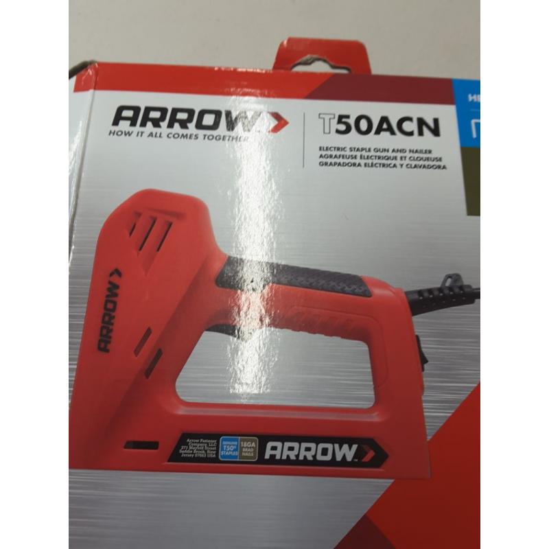 Arrow T50ACN Corded Staple Gun and Nailer