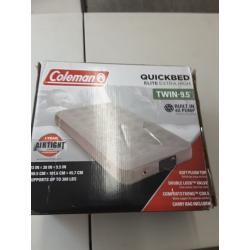Coleman QuickBed Elite 9.5 in Extra-High Airbed with 4D Built-in Pump, Twin