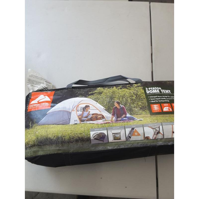 Ozark Trail 3-Person Camping Dome Tent