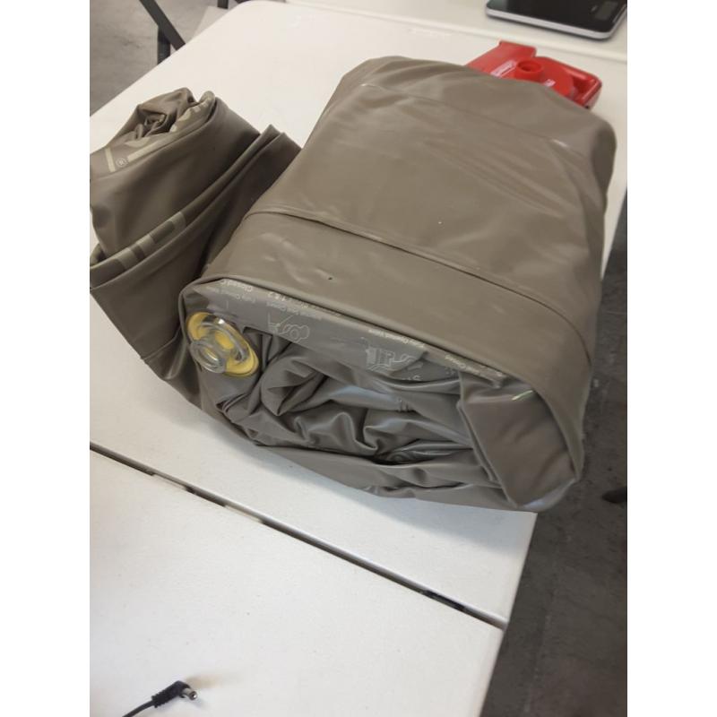 Coleman SupportRest Pillowstop Airbed 18 in Double-High, Queen, External Rechargeable Pump Included