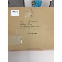 Standing Desk Anti-Fatigue Mat Acupressure Massage - Black