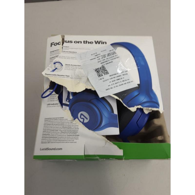 LucidSound LS10X Wired Gaming Headset for Xbox Series X|S - Shock Blue