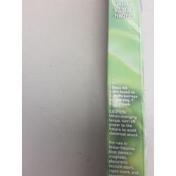 Great Value LED Light Bulb, 18W (32W/40W Equivalent) T8/T12 Grow Light Replacement Lamp G13 Base, Non-dimmable, Plant Light, 48-inches, 1-Pack