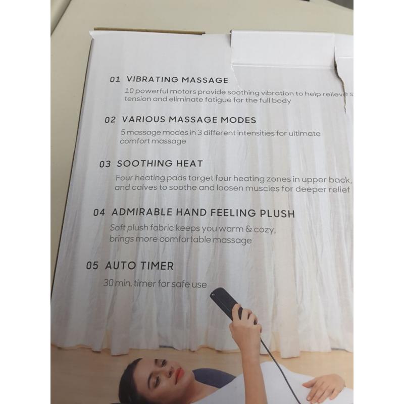 Vibration Massage Mat with Heat pad