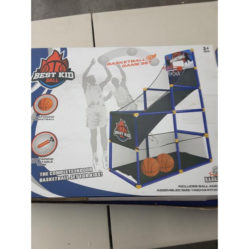 Arcade Basketball Hoop Game by BestKidBall – Basement Toys – Basketball Hoop for Kids – Basketball Game with Hoop Training System – Kids Indoor Sports Toys – Fun and Entertaining