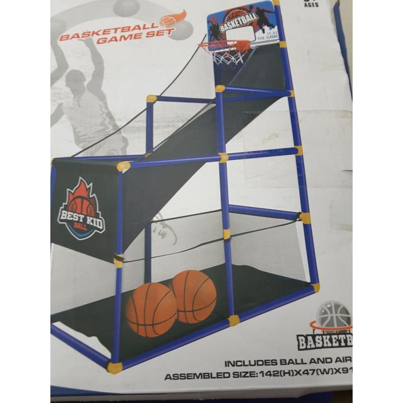 Arcade Basketball Hoop Game by BestKidBall – Basement Toys – Basketball Hoop for Kids – Basketball Game with Hoop Training System – Kids Indoor Sports Toys – Fun and Entertaining