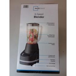 Mainstays 6 Speed Blender with 48 ounce Jar