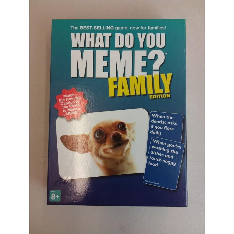 What Do You Meme? Family Edition - The Hilarious Family Card Game for Meme Lovers