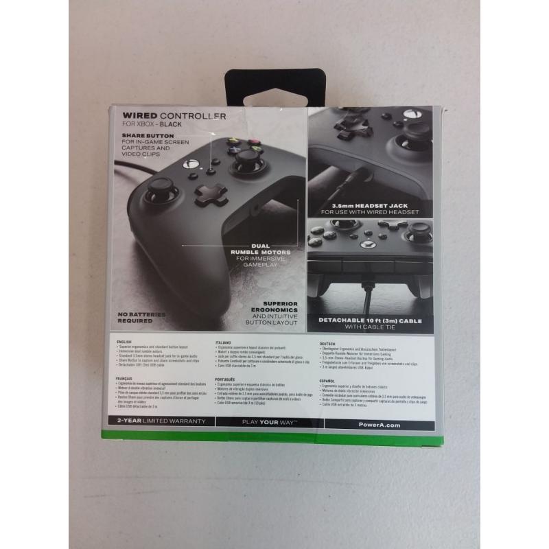 PowerA Wired Controller for Xbox Series X|S - Black