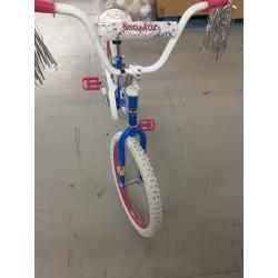 Huffy 20 Inch Sea Star Girl's Sidewalk Bike, Blue and Pink