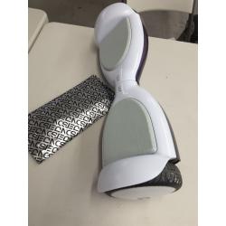 Jetson Plasma Hoverboard | Weight Limit 220 lb, Ages 12+ | Black | LED Liquid Light Patterns, Anti-Slip, All-Terrain Tires | 10 MPH | Range 10 Miles | 3 Hr Charge Time | 36V, 2.5Ah Lithium-Ion