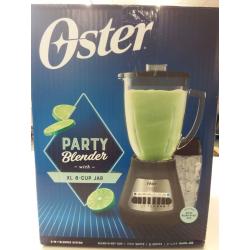 Oster Party Blender  (Missing Lid!!) with XL 8-Cup Jar and Blend-N-Go Cup