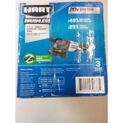 20V Brushless 4-1/2 Angle Grinder (Battery and Charger Not Included)