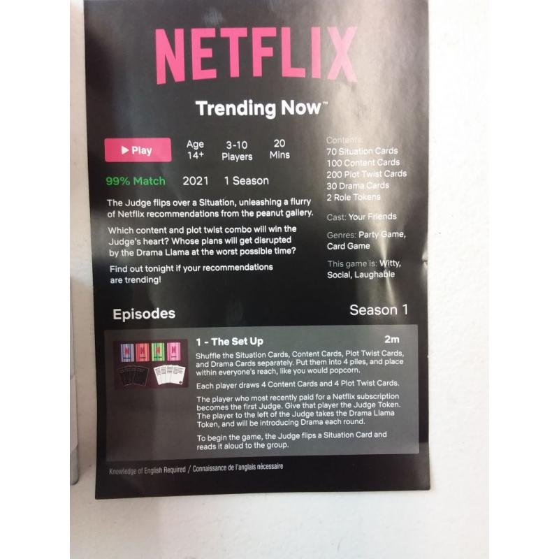 Netflix Original Party game